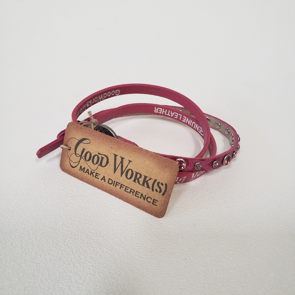 Good Works double wrap bracelet